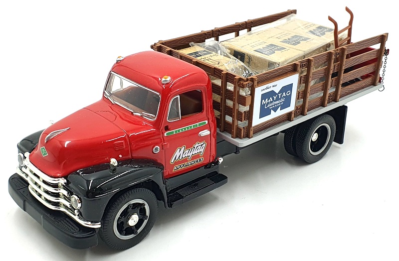 First Gear 1/34 Scale 19-2125 - 1955 Diamond T Full Stake Truck Maytag