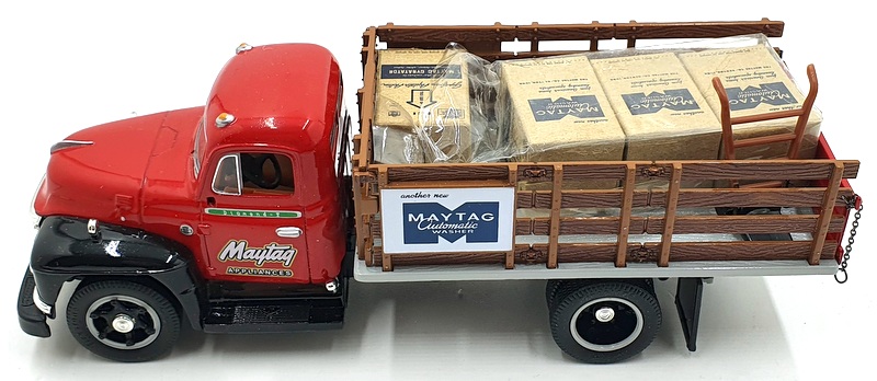First Gear 1/34 Scale 19-2125 - 1955 Diamond T Full Stake Truck Maytag