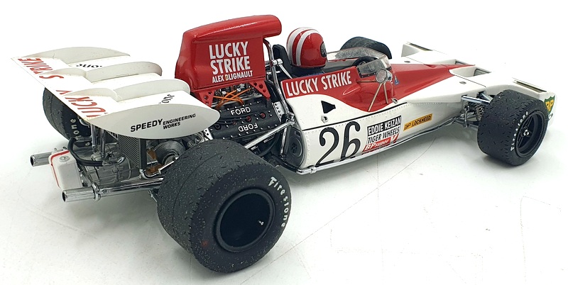 Exoto 1/18 Scale Diecast 97022 Tyrrell Ford 004 F1 Blignault Racing #26 E.Keizan Exoto 1/18 Scale Diecast 97022 Tyrrell Ford 004 F1 Blignault Racing #26 E.Keizan