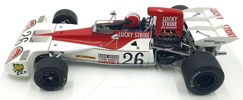 Exoto 1/18 Scale Diecast 97022 Tyrrell Ford 004 F1 Blignault Racing #26 E.Keizan Exoto 1/18 Scale Diecast 97022 Tyrrell Ford 004 F1 Blignault Racing #26 E.Keizan