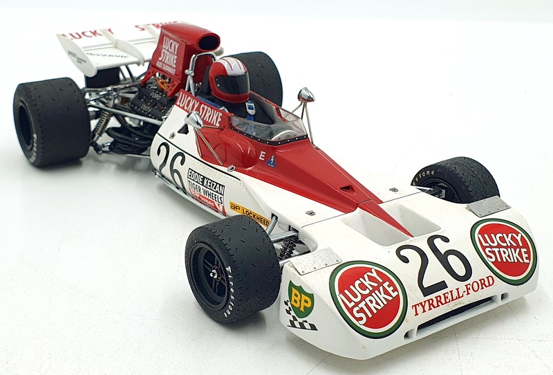 Exoto 1/18 Scale Diecast 97022 Tyrrell Ford 004 F1 Blignault Racing #26 E.Keizan Exoto 1/18 Scale Diecast 97022 Tyrrell Ford 004 F1 Blignault Racing #26 E.Keizan