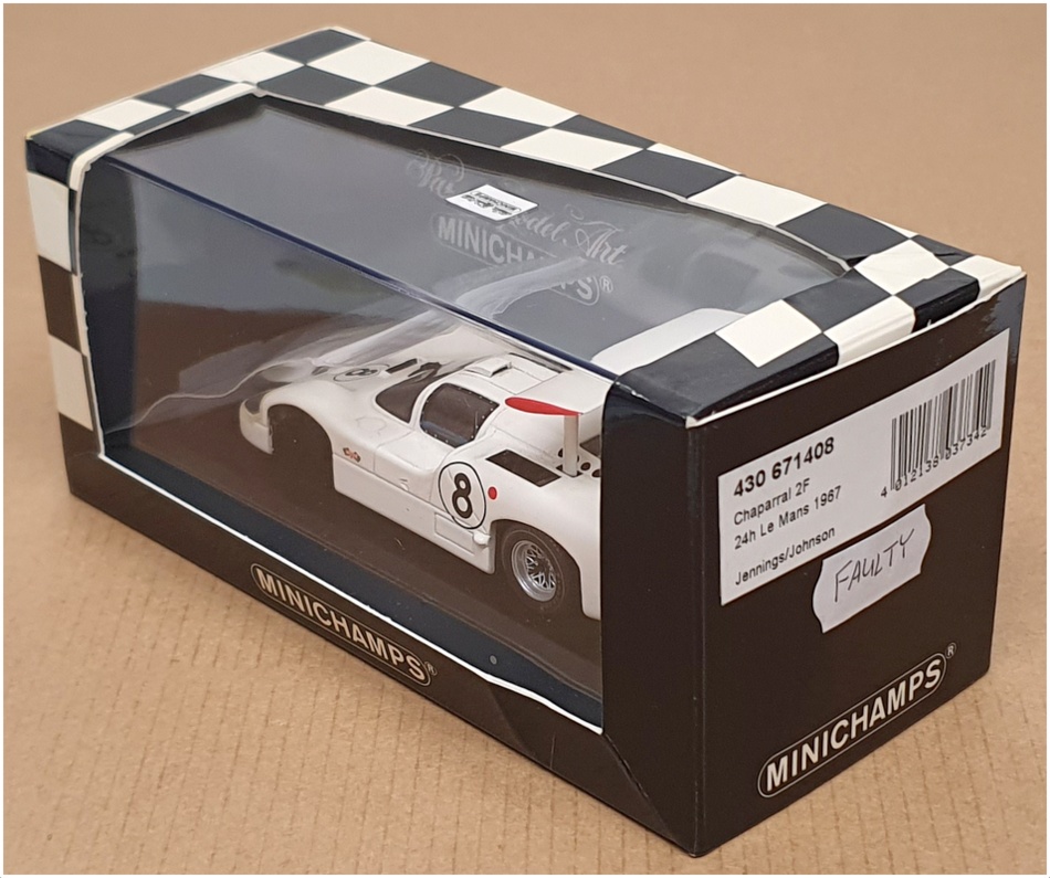 Minichamps 1/43 Scale 430 671408 - Chaparral 2F - #8 24Hr Le Mans 1967