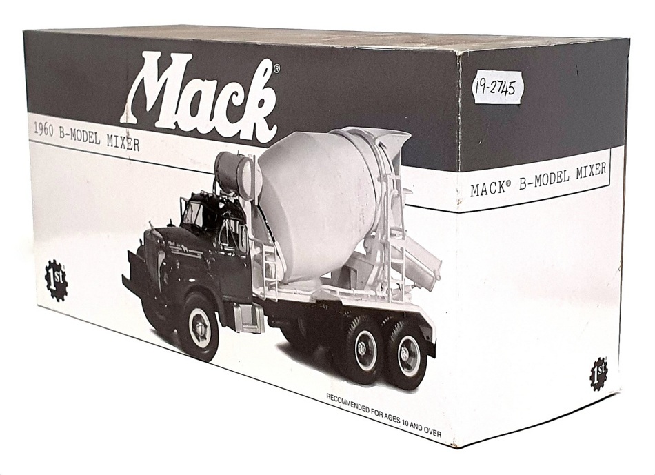First Gear 1/34 Scale 19-2745 - 1960 Mack B-Model Mixer 