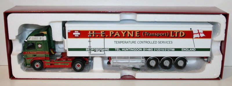 Corgi Diecast 1/50 Scale CC14013 Volvo FH Fridge - H E Payne Trransport