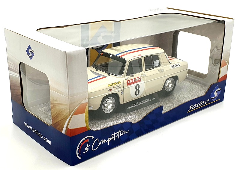 Solido 1/18 Scale Diecast S1803608 - Renault R8 Gordini #8 RMC Historique 2014 Solido 1/18 Scale Diecast S1803608 - Renault R8 Gordini #8 RMC Historique 2014