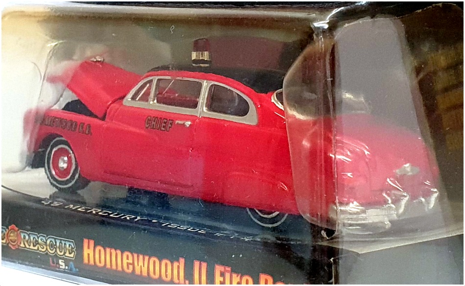 Racing Champions 1/64 Scale 94720 - 1949 Mercury Homewood FD - Red