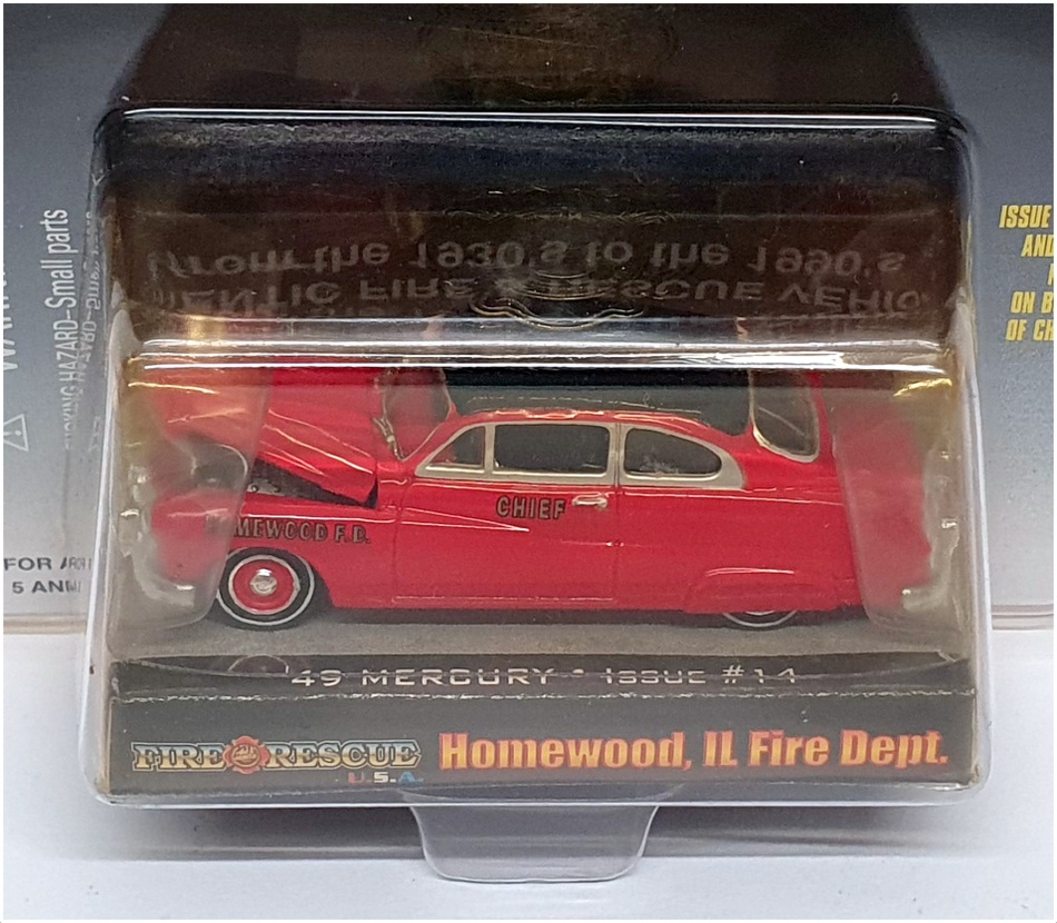 Racing Champions 1/64 Scale 94720 - 1949 Mercury Homewood FD - Red