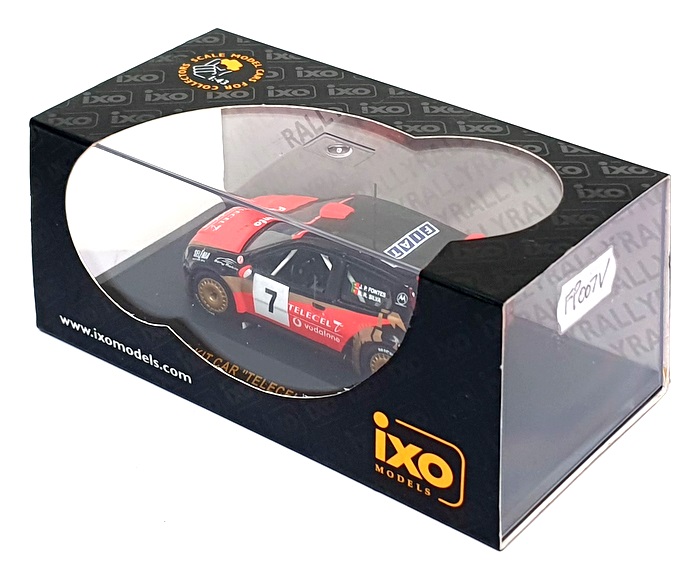 Ixo Models 1/43 Scale FP007V Fiat Punto Kit Car Telecel Vodafone 2001 Red/Black