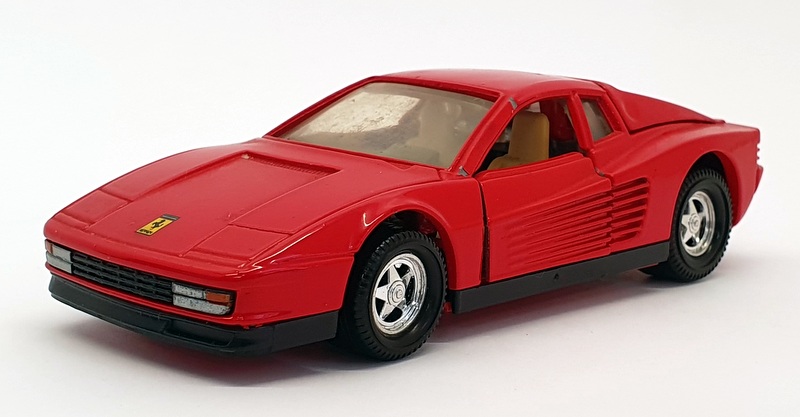 Ferrari Testarossa ミニカー 赤 Matchbox Appx 10cm Long Diecast K149 - Ferrari Testarossa