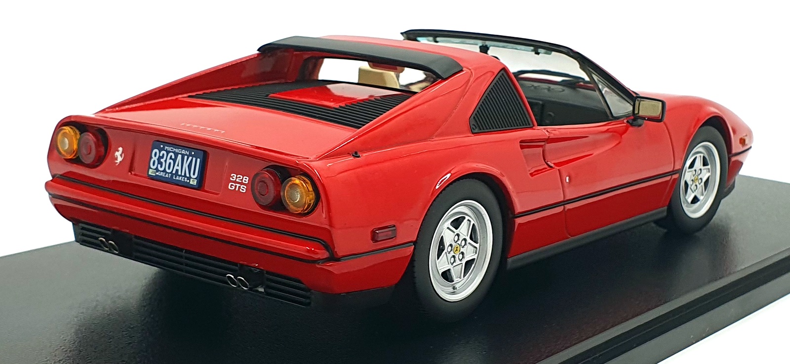 KK Scale 1/18 Scale KKDC181701 1985 Ferrari 328 Gts US-Version Beverly Hills Cop KK Scale 1/18 Scale KKDC181701 1985 Ferrari 328 Gts US-Version Beverly Hills Cop