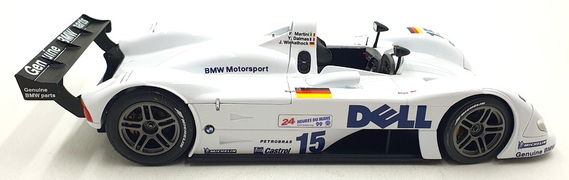 Kyosho 1/18 Scale 80 43 0 009 338 - BMW V12 LMR BMW Motorsport #15 Le Mans 99