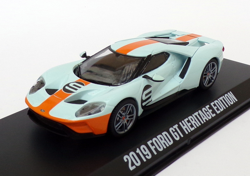 グリーンライト　2019 FORD GT HERITAGE EDITION Greenlight 1/43 Scale 86159 - 2019 Ford GT Heritage Edition