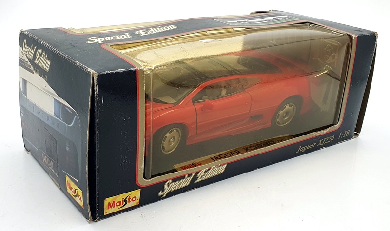 Maisto 1/18 scale Diecast 31807 - 1992 Jaguar XJ220 - Bright Red