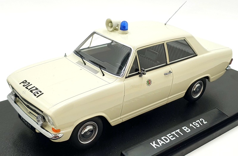 KK Scale 1/18 Scale Diecast KKDC180646 - Opel Kadett B 1972 Polizei