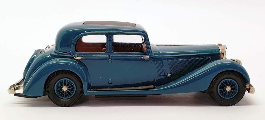 Lansdowne Models 1/43 Scale LDM61 - 1937 Jensen 3.5 Litre S-Type - Blue