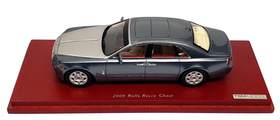 TSM Model 1/43 Scale TSM114321 - 2009 Rolls Royce Silver Ghost - Silver/Blue