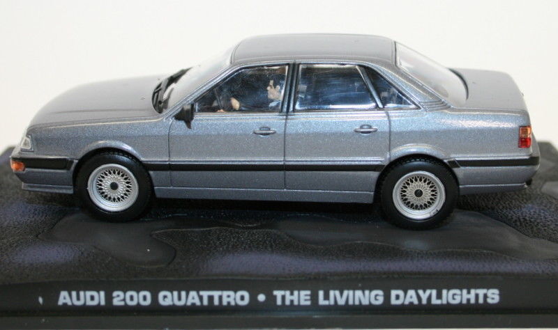 007 Fabbri 1/43 Scale Diecast Model - Audi 200 Quattro - The Living Daylights