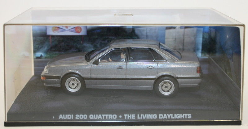 007 Fabbri 1/43 Scale Diecast Model - Audi 200 Quattro - The Living Daylights