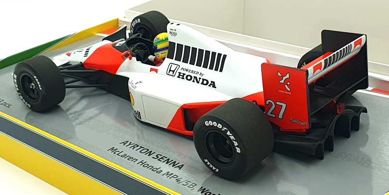 Minichamps 1/18 Scale 543901827 - McLaren Honda MP4/5B World Champion 1990 Senna
