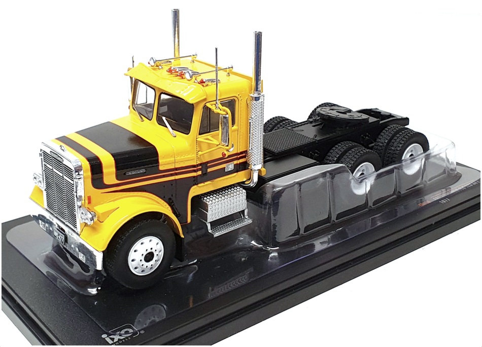 イクソ ixo MODELS 1/43 TRUCK series-A IXO 1/43 1977 Mack F Series Cabover Sleeper Semi Truck Brown
