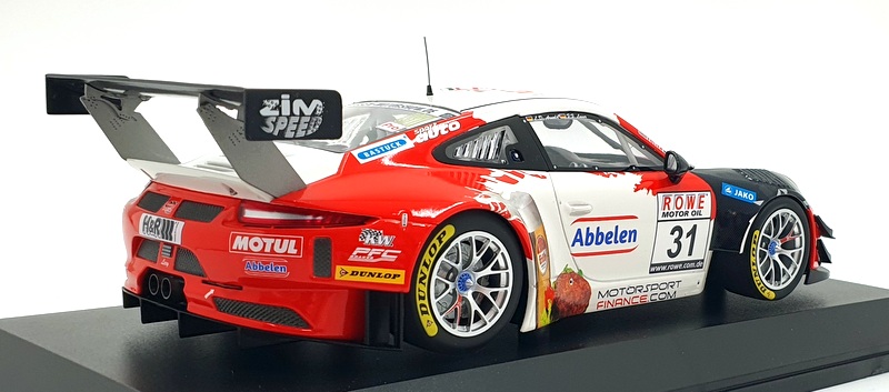 Minichamps 1/18 Scale 153 186991 Porsche 911 GT3 R #31 1st VLN 3
