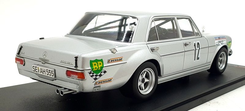 Werk83 1/18 Scale W18030004 - Mercedes-Benz 300 SEL 6.6 AMG #12 12Hr PR 1971
