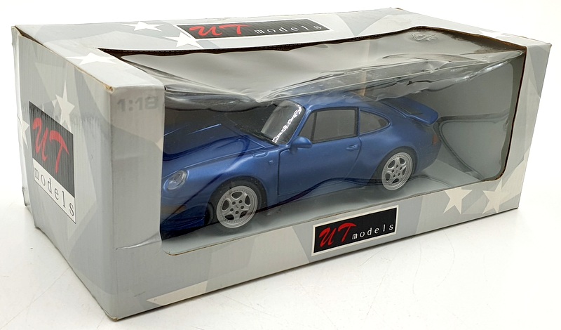 HOT WHEELS 1/18 Scale Diecast 29062 - Porsche 911 Hard Top - Blue EUR