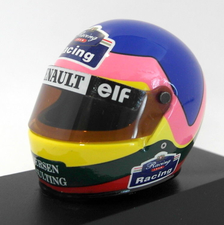 Minichamps 1/8 Scale diecast 380 9600096 Bell Helmet Jacques Villeneuve 1996