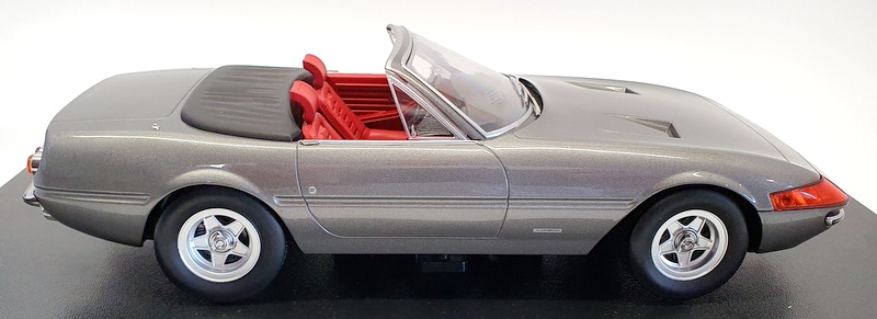 KK Scale 1/18 Scale Model Car KKDC180622 - 1971 Ferrari 365 GTS/4 - Grey