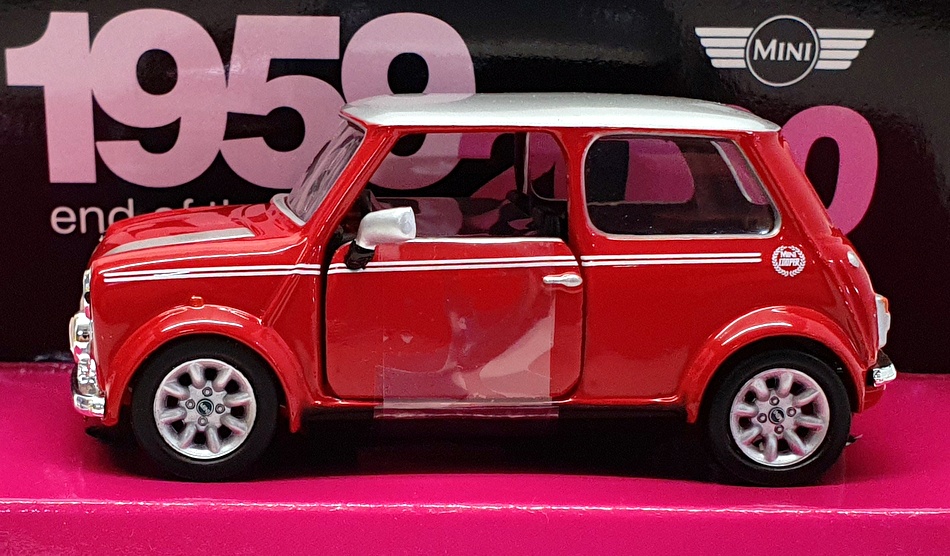 Corgi 1/36 Scale 04509 - Mini Classic Edition 1959-2000 - Red/Grey