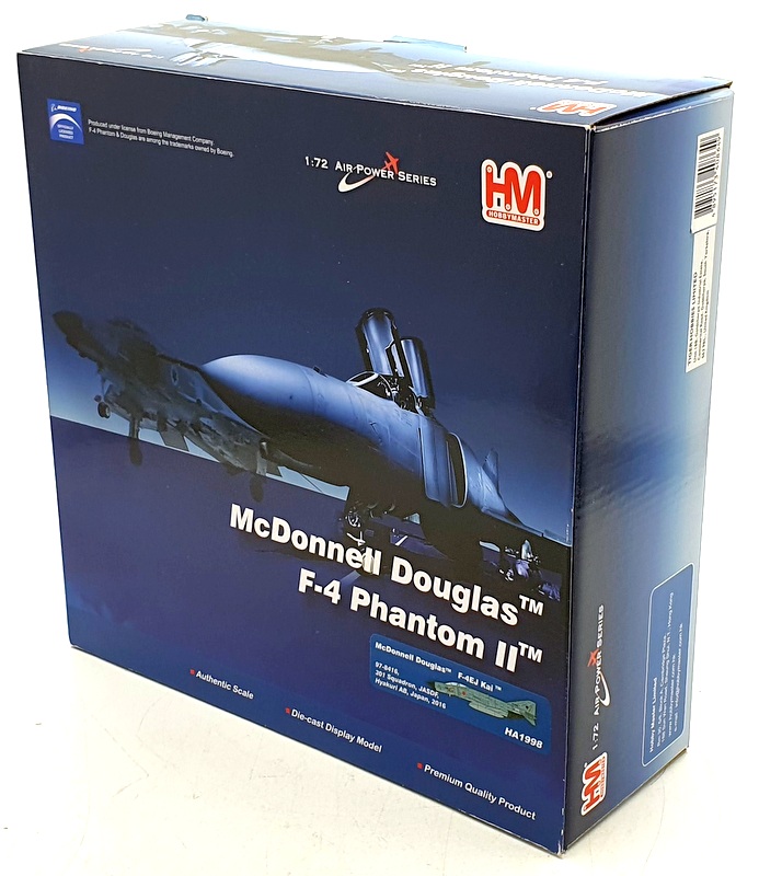 Hobby Master 1/72 Scale HA1998 McDonnell Douglas F-4EJ Phantom II