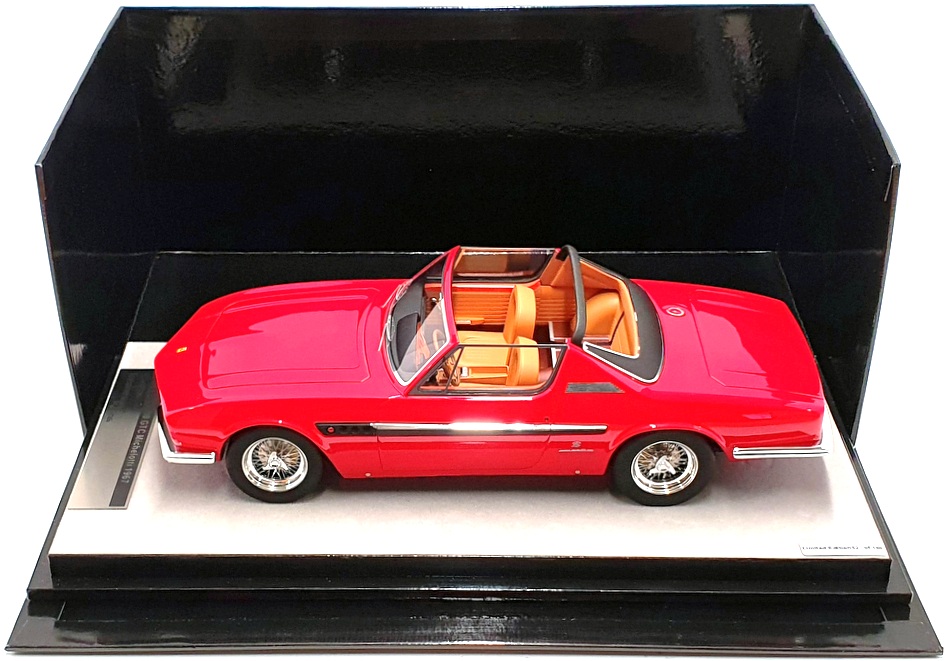 Tecnomodel 1/18 Ferrari 330 GTS Spyder Michelotti 1967 - Rouge - Occasion