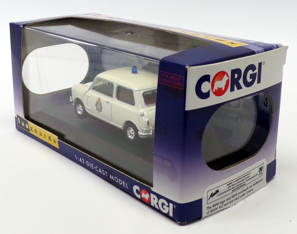 Vanguards 1/43 Scale VA02540 - Austin Mini Cooper S - Durham Police