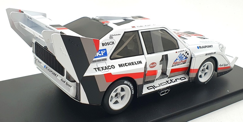 Werk83 1/18 Scale Diecast W1802801 - W.Rohrl Audi S1 Winner Pikes Peak 1987 #1