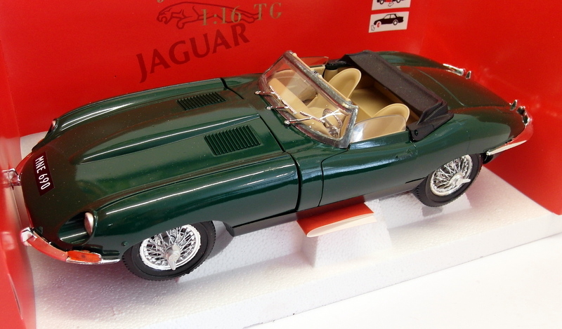 Tonka Polistil 1/16 Scale - 016922 Jaguar E-Type MK2 Dark Green