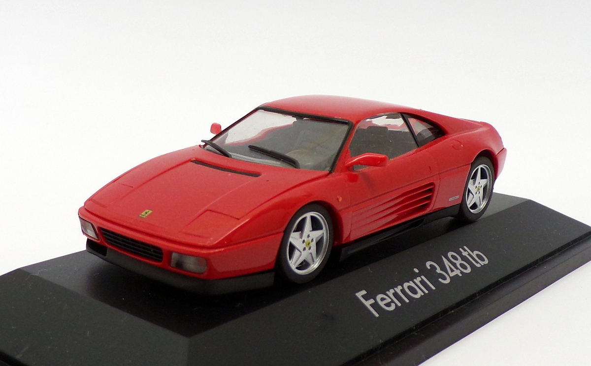 Herpa 1/43 Scale Model Car 1010 - Ferrari 348 TB - Red | eBay