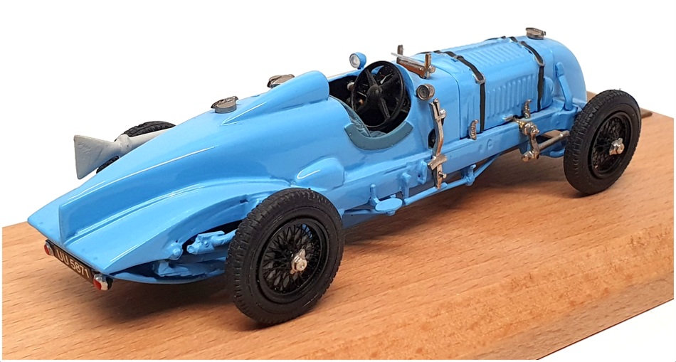 Top Marques 1/43 Scale B6 - 1929 Bentley 4½ Litre Supercharged Single Str. Blue