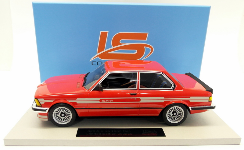 LS Collectibles 1/18 Scale resin - LS020C BMW 323 Alpina 1983 Red Ltd 250 Pcs