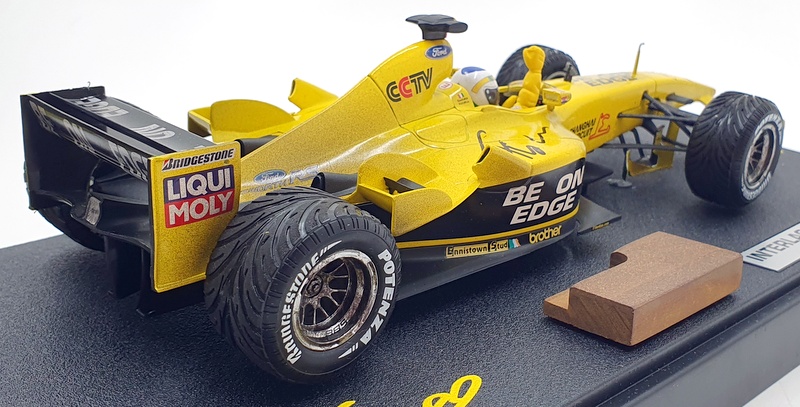 Hot Wheels 1/18 Scale Diecast C3858 - Jordan F1 EJ13 Fisichella Brazil 2003