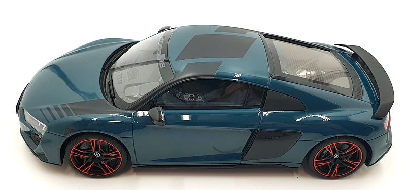 GT Spirit 1/18 Scale Resin GT863 - Audi R8 Green Hell - Blue