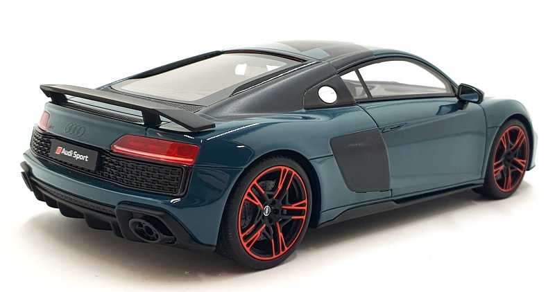 GT Spirit 1/18 Scale Resin GT863 - Audi R8 Green Hell - Blue