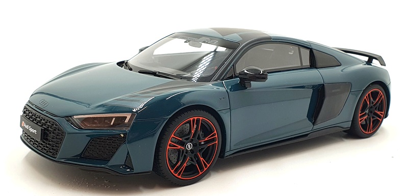 GT Spirit 1/18 Scale Resin GT863 - Audi R8 Green Hell - Blue