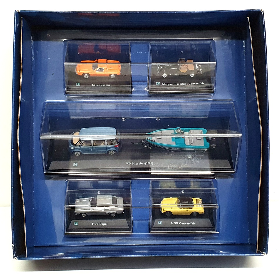 Cararama 1/72 Scale 175G - 6 Piece Set Lotus Morgan VW Ford & MG