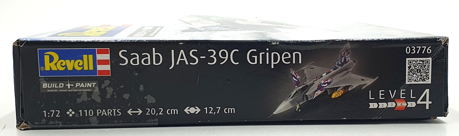 Revell 1/72 Scale Model Kit 03776 - Saab JAS - 39C Gripen Aircraft Revell 1/72 Scale Model Kit 03776 - Saab JAS - 39C Gripen Aircraft