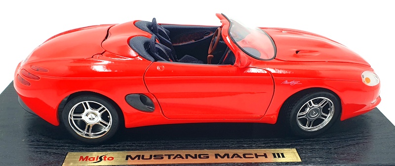 Maisto 1/18 Scale Diecast 31815 - Ford Mustang Mach III - Red