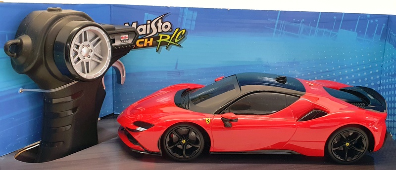Maisto 1/24 Remote Control Car 2.4GHZ 82334 - Ferrari SF90 Stradale - Red Maisto 1/24 Remote Control Car 2.4GHZ 82334 - Ferrari SF90 Stradale - Red