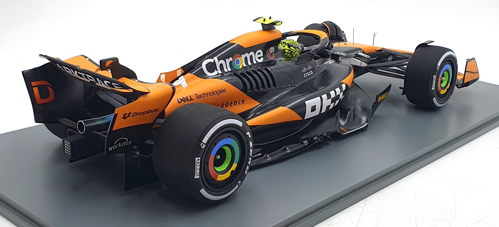 Spark 1/12 Scale 12S047 - McLaren F1 MCL38 Winner Miami 2024 #4 L.Norris Spark 1/12 Scale 12S047 - McLaren F1 MCL38 Winner Miami 2024 #4 L.Norris
