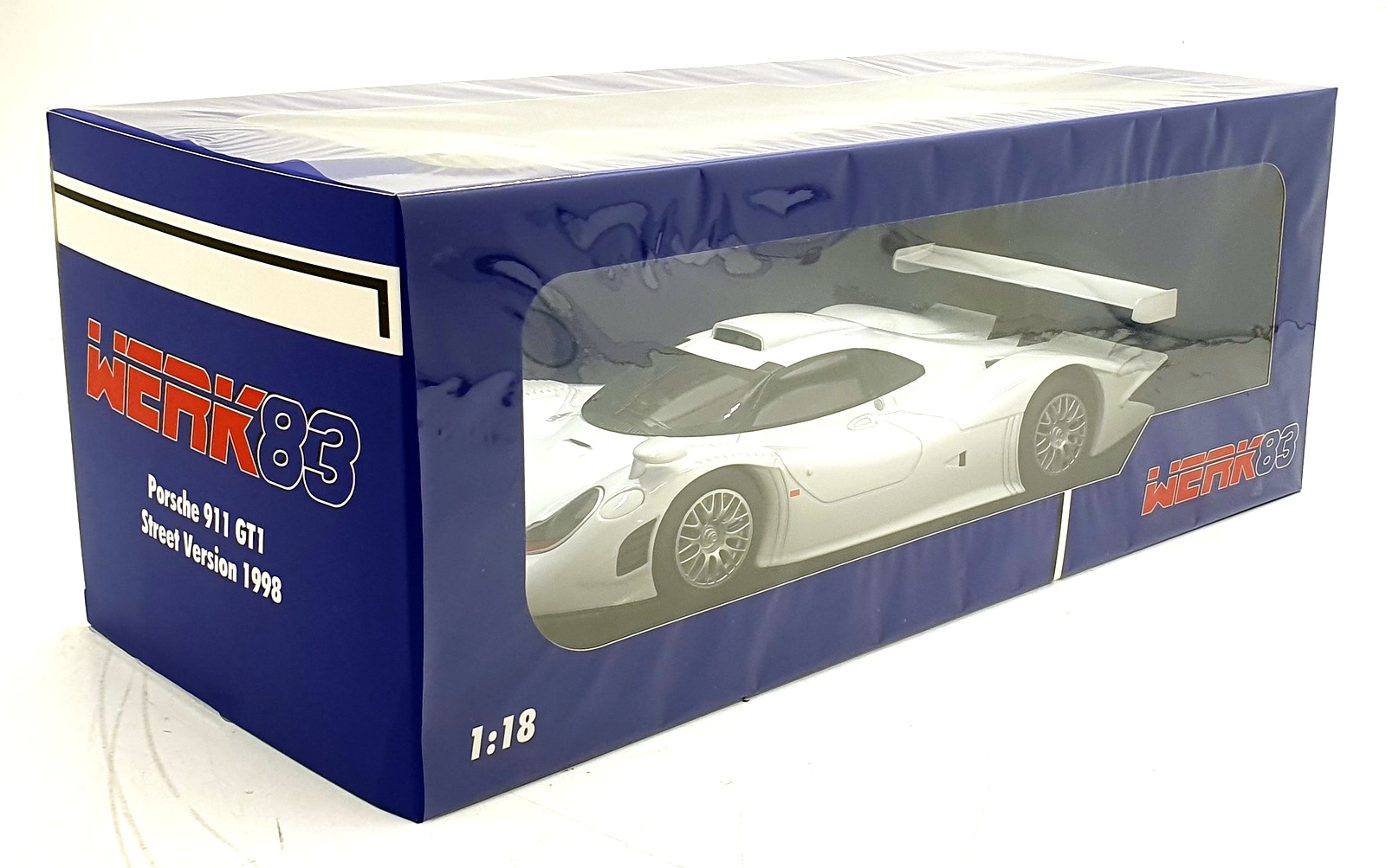 Werk83 1/18 Scale Diecast W18029005 - Porsche 911 GTI Street Version 1998 Werk83 1/18 Scale Diecast W18029005 - Porsche 911 GTI Street Version 1998