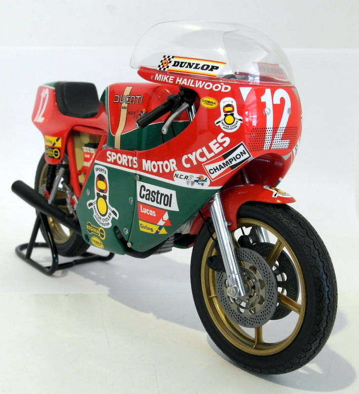 Minichamps 1/12 Scale 122 781212 - Ducati 900 Racer IOM TT 1978 Hailwood