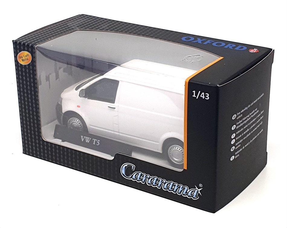 Cararama 1/43 Scale Diecast 462040 - Volkswagen T5 Van - White Cararama 1/43 Scale Diecast 462040 - Volkswagen T5 Van - White
